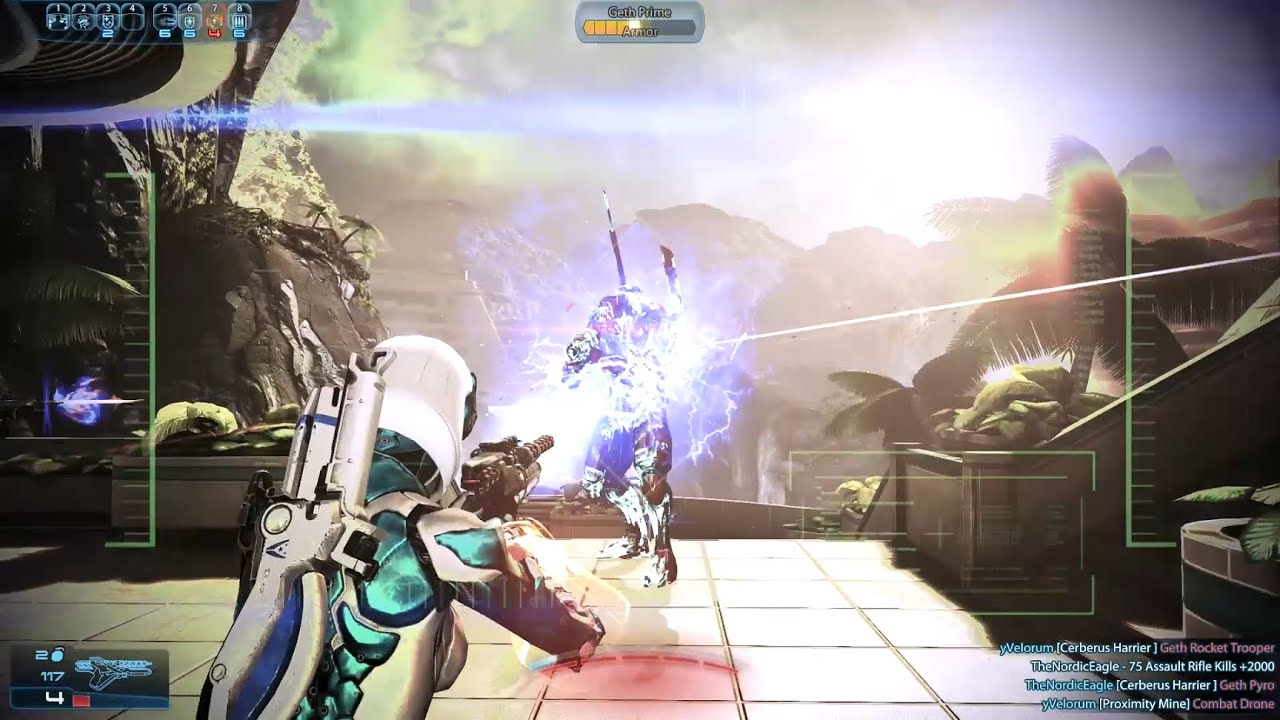 Mass Effect 3 Multiplayer game snippets #1 - Alliance Infiltration Unit ...