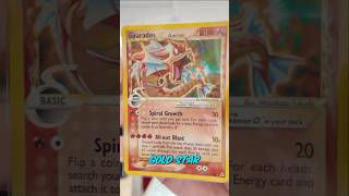 INSANE Gold Star Gyarados Holo Pokemon Card Pulled 🔥 #pokemon