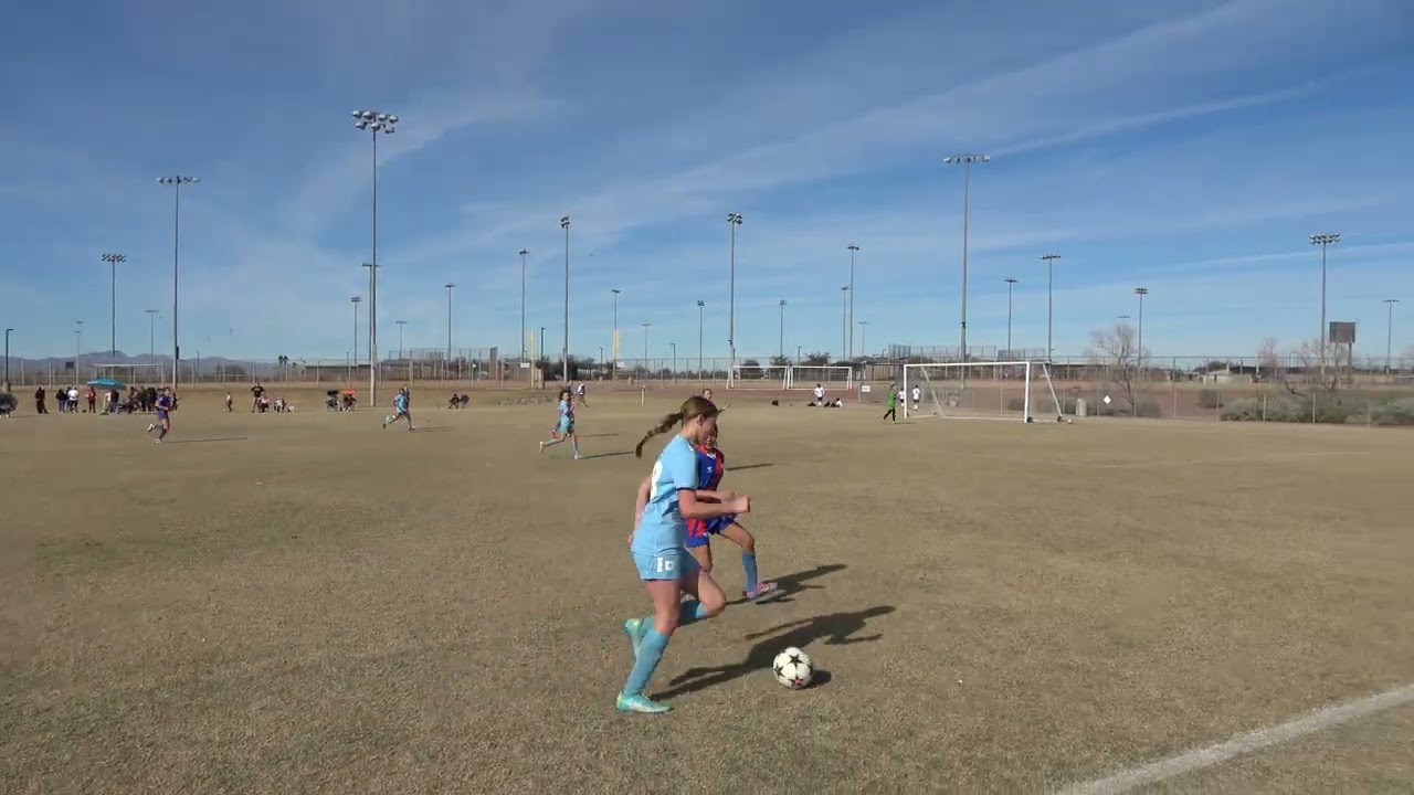 1/18/2026 Next Level 2011 Girls v Storm FC 2012 (1st Half) Game 3 Sandsharks Tournament