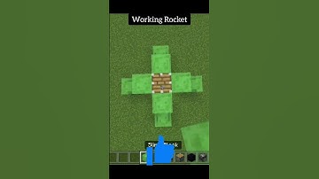 Working Rocket #minecraft