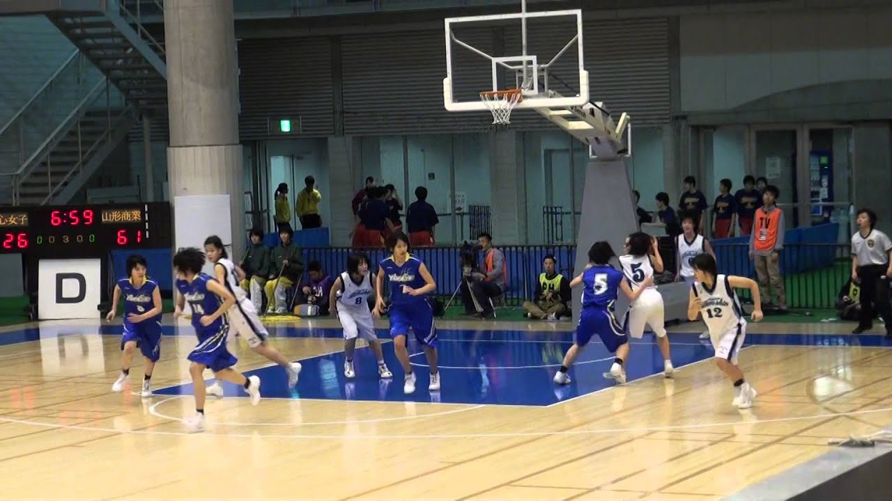 ウィンターカップ2014 鹿児島純心女子vs山形商業【5/ 全8本】