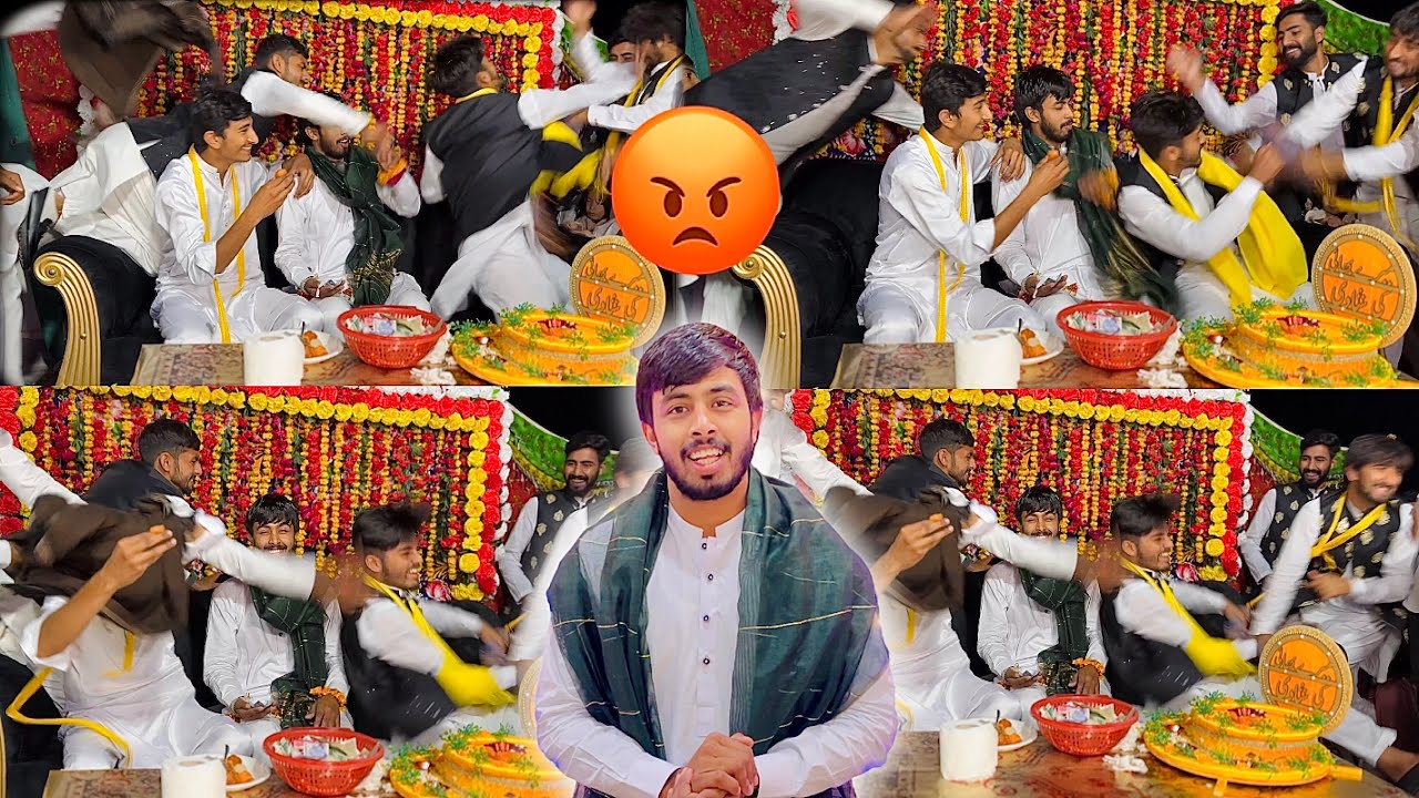 Meri Mehndi Par Larai 😡 || Meri Mehndi 😍 Part 2 || Zohaib Pendu Ki Mehndi 😍