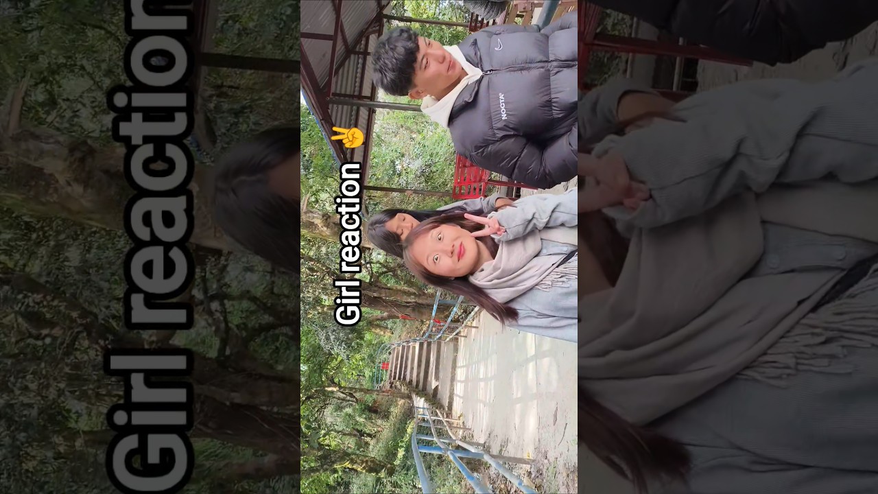 girl reaction ✌️ 