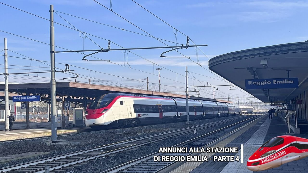 Annunci alla stazione di Reggio Emilia - Parte 4