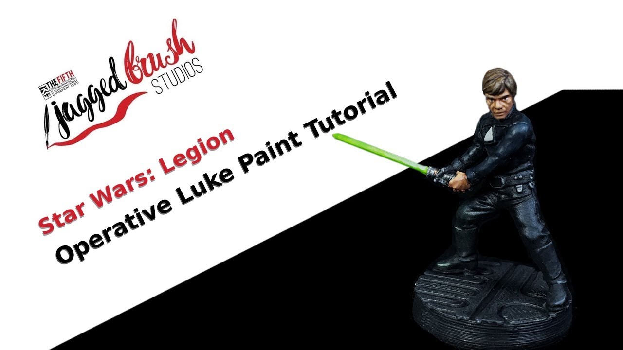 Luke Skywalker Paint Tutorial 