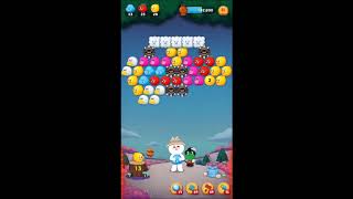 LINE バブル2 STAGE 1378 黄金コニー アイテムあり ×1.5 Golden Cony LINE BUBBLE 2