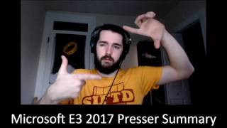 Microsoft E3 2017 Press Conference Summary Rundown