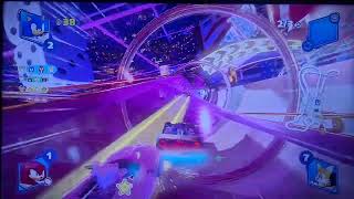 Team Sonic Racing Stage 3-2 Team Race Pinball Highway 3 Stars 1 Key