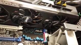 My PC rig and Sound Blaster Audigy FX PCIe card instalation 2016