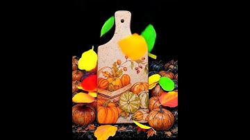 DIY Decoupage Cutting Board | Easy Step-by-Step Tutorial for Beginners