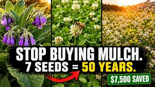 Plant These 7 Seeds Once. Never Buy Mulch Again For 50 Years.