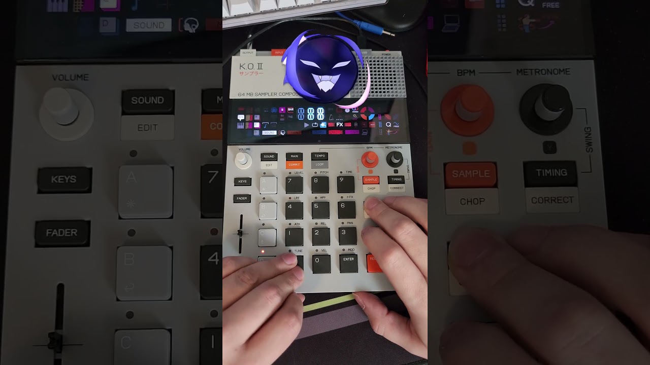 Making a Beat on The EP-133