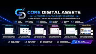 Core Digital Assets | Digital Software For Businesses Pre Revenue Startup For Sale