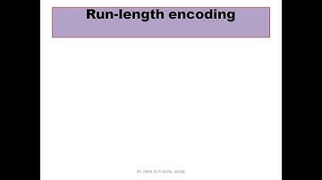#RLE|Run-length Encoding