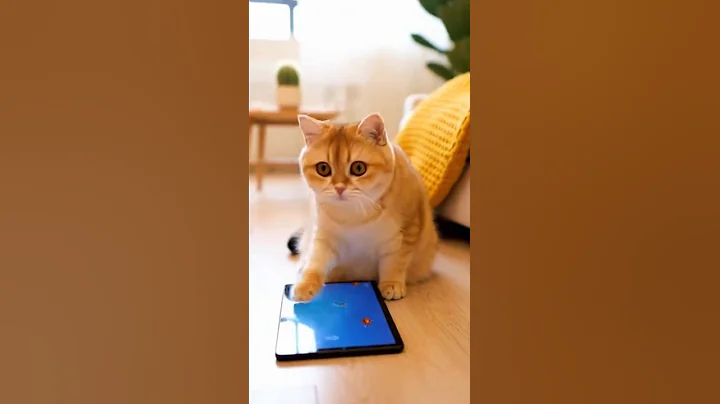 Video 11886391: big fluffy cat, cat games, funny cat