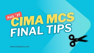 CIMA Management Case Study (MCS) August 2025 - Trimayr: Final Workshop