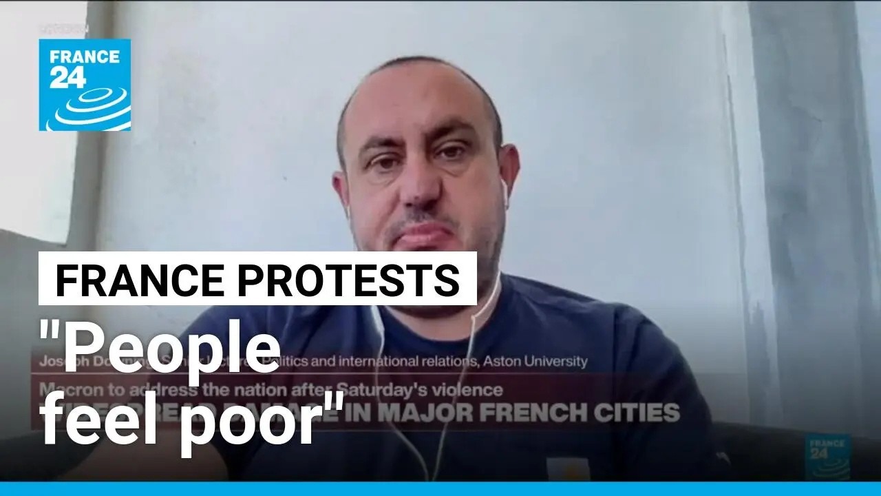 France protests: "There's a whole range of grievances at play" • FRANCE 24 English