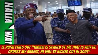 (13-2-26) El Rufai Cries Out “Tinubu Is Scared Of Me That Is Why He Orders My Arrest