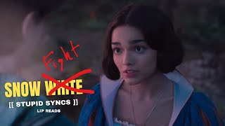 Snow Fight:  Snow White and Jonathan break up. #lipreading #parody #snowwhite