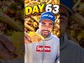 Day 63 Eating Only At Dollar Tree #shorts #food #review
