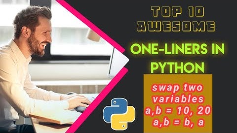 Top 10 Amazing One-Liners in Python😍must use in your code