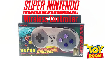 Nyko Miniboss Super Nintendo Classic Edition Wireless Controller Unboxing & Review