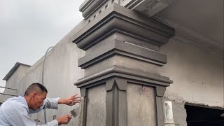 Amazing Construction - Hints And Tips Building Innovative Concrete Column You Must See