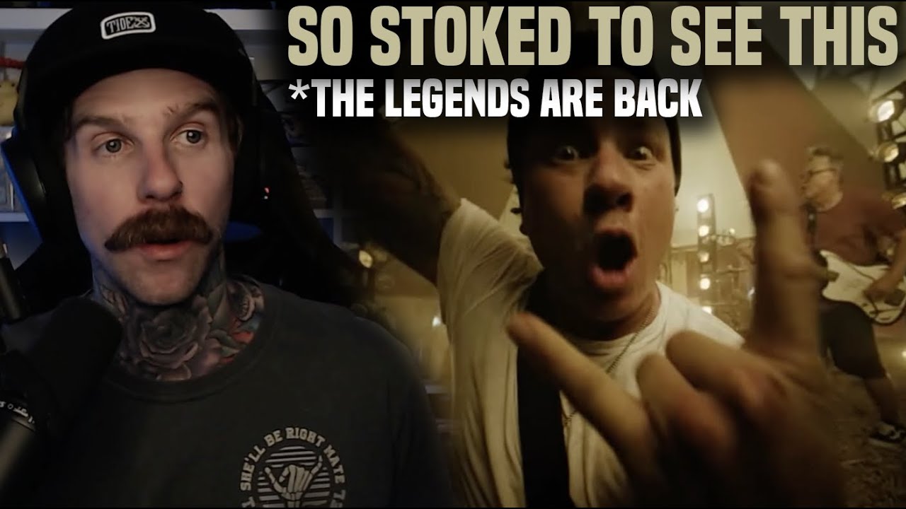 blink-182 - EDGING (Official Video) | RichoPOV Reacts