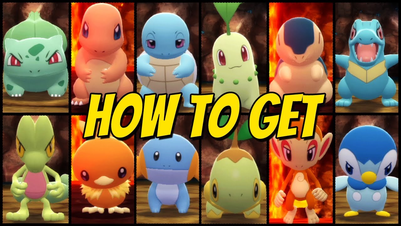 How to Get All Starter Pokemon  Pokemon Brilliant Diamond and Shining  Pearl (BDSP)｜Game8
