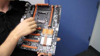 Gigabyte X79-UD7 SLI Gaming Overclocking Motherboard Unboxing & First Look Linus Tech Tips