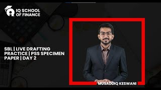 Full ACCA | SBL | Live Drafting Practice | PSS Specimen 1 | Day 2 Guide