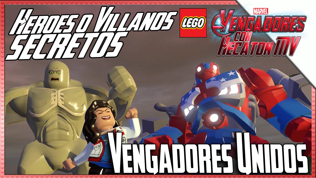 todos los personajes de lego marvel avengers