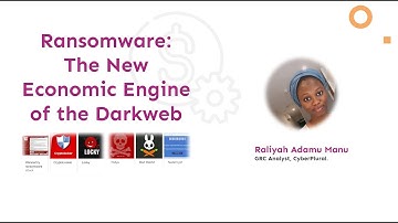 Ransomware- The New Economic Engine of the Dark Web