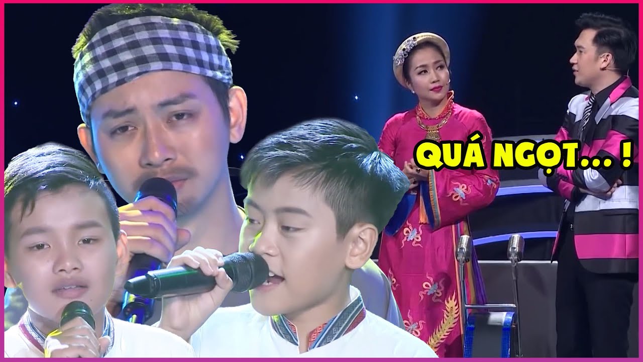 Hoài Lâm và 2 Ca Sĩ Nhí Tài Năng Hát Quá Ngọt Khiến BGK Trầm Trồ Khen Ngợi - Kho Nhạc Bolero THVL