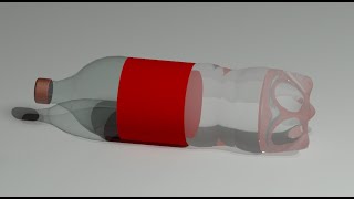Cola Bottle 3D Model, AutoCAD 3D Modeling Training for Beginners - Qasim Danish