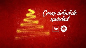 Crear árbol de navidad en partículas con After Effects sin plugin - Tutorial