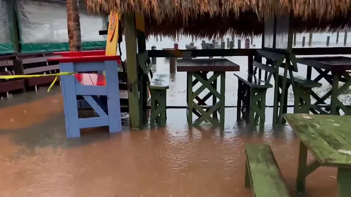 Hurricane Nicole: Scenes at Whitey's Fish Camp