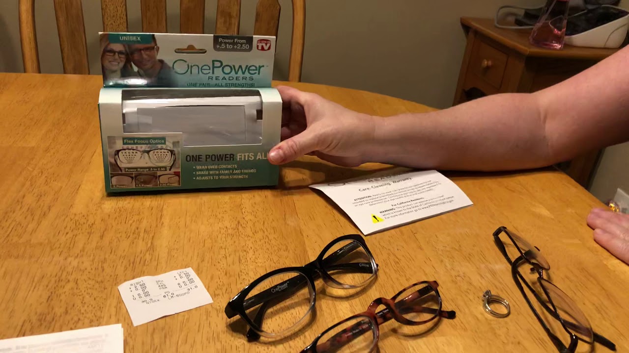 One Power readers As seen on TV YouTube