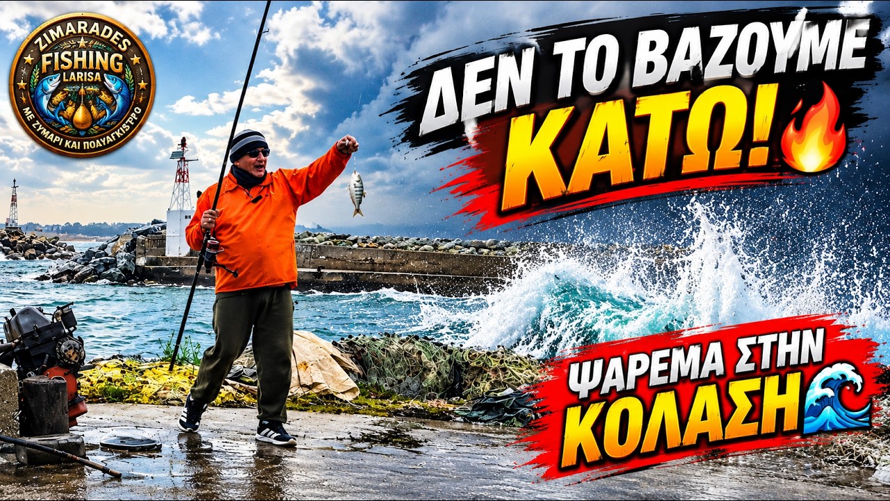 ΨΑΡΕΜΑ ΣΤΗΝ ΚΟΛΑΣΗ!!!!..«ΔΕΝ ΤΟ ΒΑΖΟΥΜΕ ΚΑΤΩ! 🔥🌊»