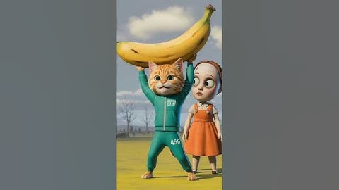 Squid Game Cat Goes Viral! #cat #shorts #animals #squidgame #squidgame3 #squidgameseason3