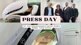 PODCALM in Immersion: Our Press Day at the Renaissance Paris Nobel Tour Eiffel Hotel