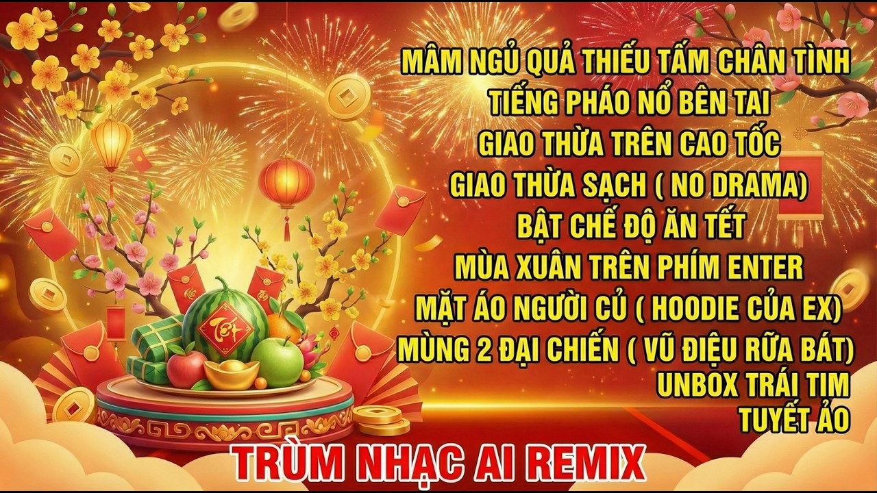 List Nhạc Tết Remix 2026 - Top Nhạc Tết Hits EDM Tết Gây Nghiện | LK Nhạc Xuân Remix