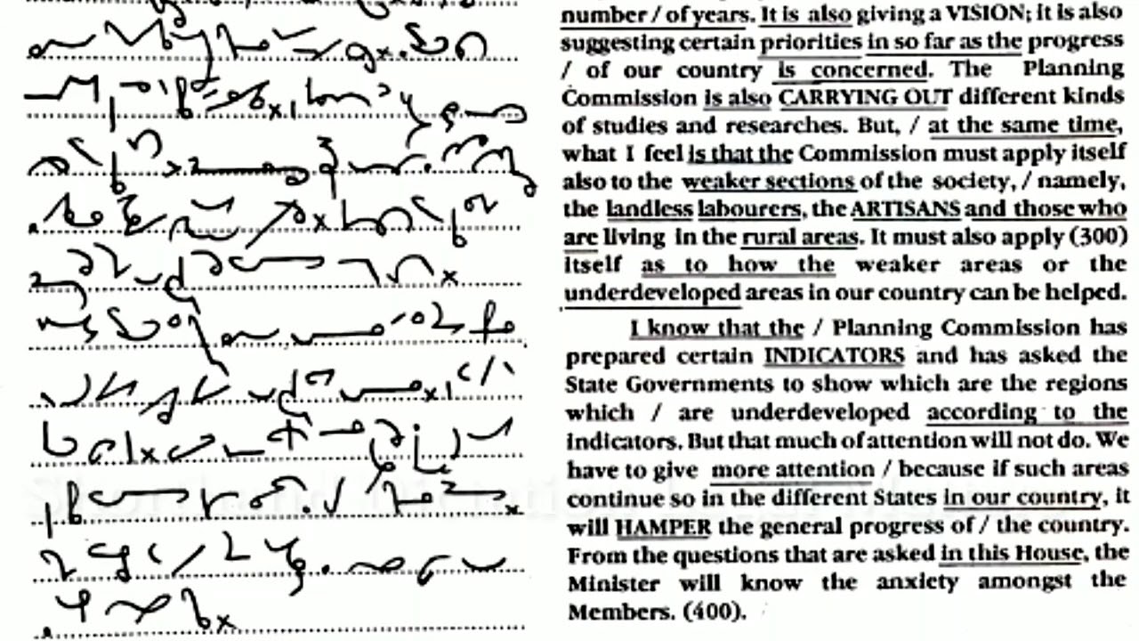 80 WPM, Transcription No  71, Volume 4, Shorthand Dictation, Kailash Chandra,With ouline & Text