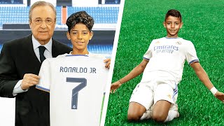 RONALDO JR is a REAL MADRID player!😱 WHAT IT WILL BE!