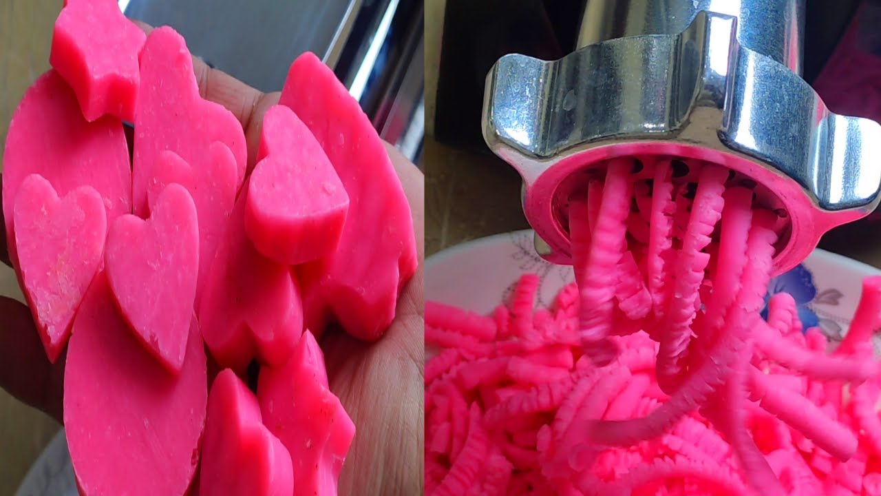 Experiment Soap vs Meat grinder (Soap Vs meat mincer Experiment) by YR Experiments to try