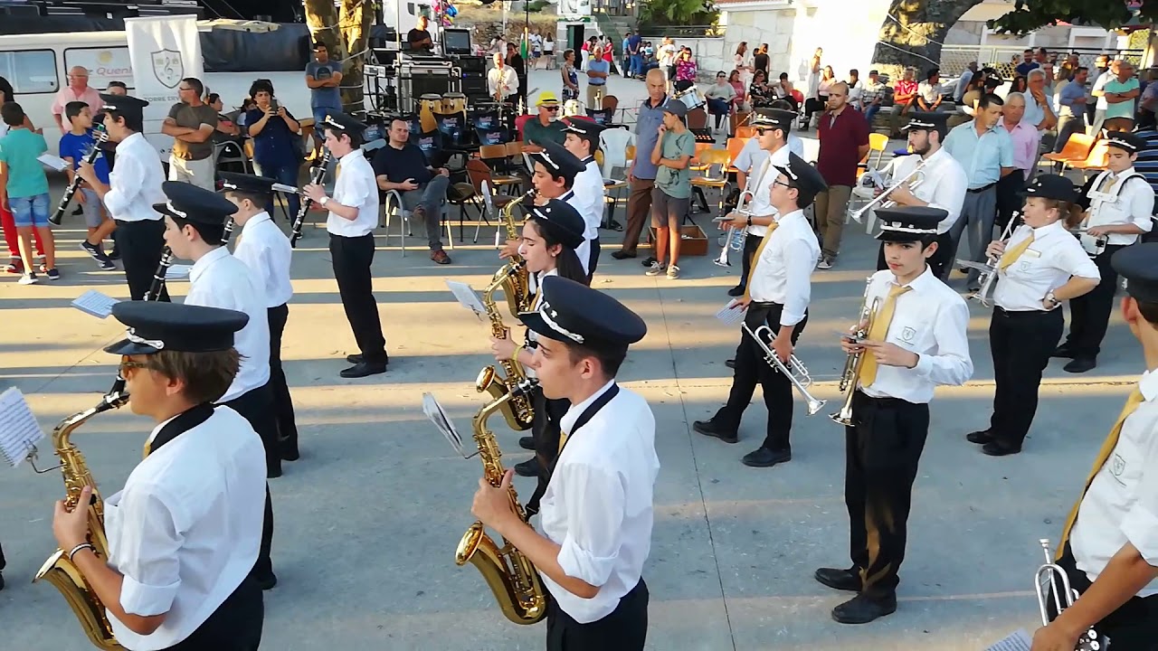 Banda Musical da Torre de Ervededo em Tronco. 19-08-2018
