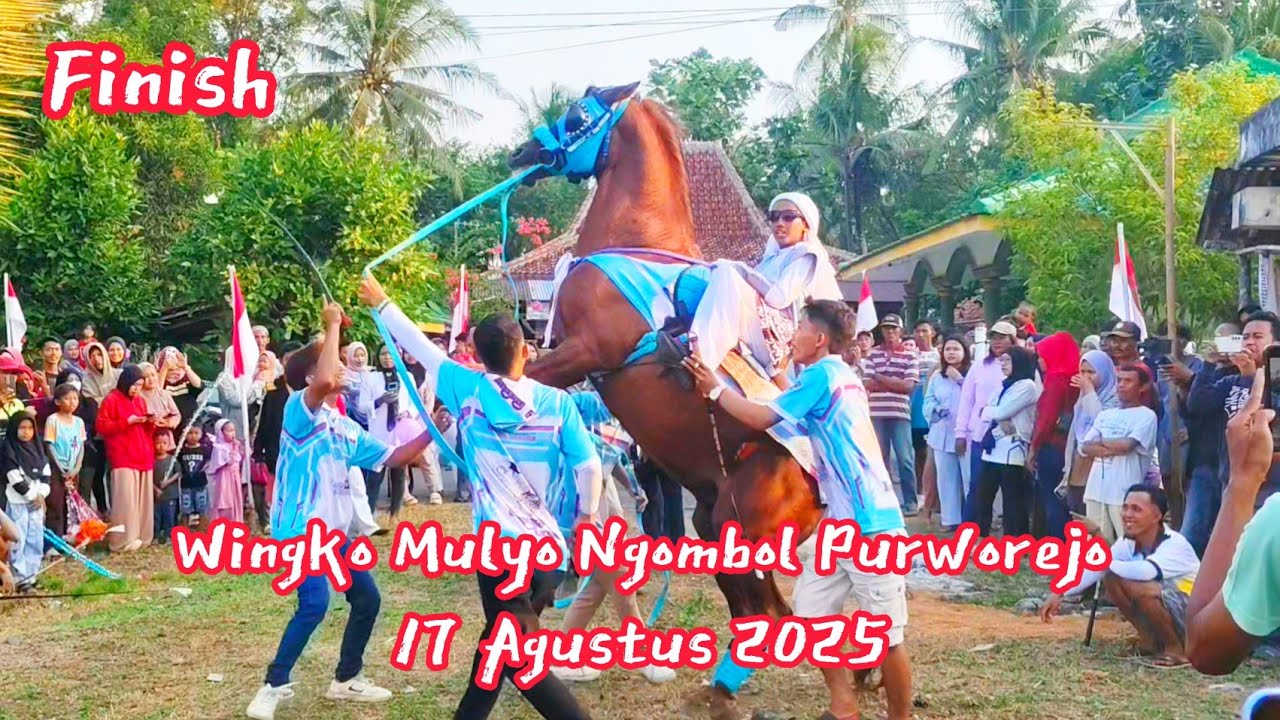 finish Khataman Wingko Mulyo Ngombol Purworejo 17 Agustus 2025
