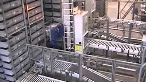 AS/RS system viaspeed in action