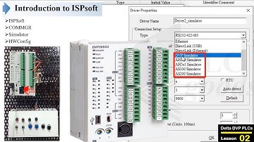 🔧 How to Simulate Delta PLC Programs | ISPSoft & COMMGR Explained | Lesson 2