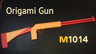Origami Gun M1014 | How to Make M1014 Gun with Paper | How to Make a Paper Gun